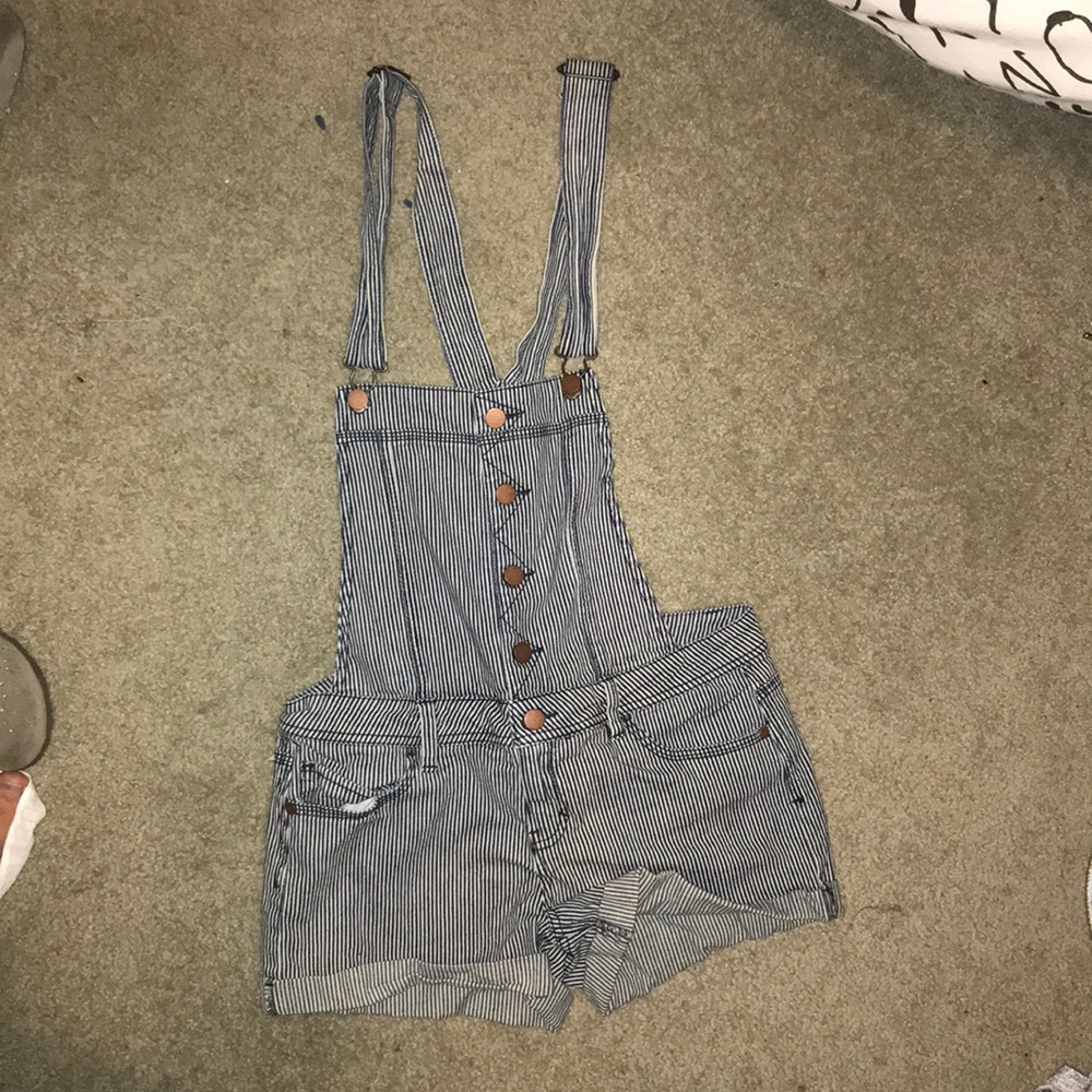 Overall Shorts